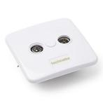 Coax wandcontactdoos - Technetix TRAS-2000, Verzenden, Nieuw