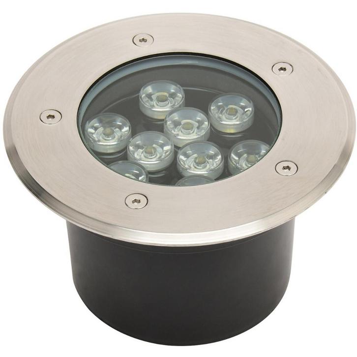 LED Grondspot - Aruz - Inbouw Rond - 9W - Waterdicht IP67 -, Huis en Inrichting, Lampen | Spots, Vloerspot of Grondspot, Nieuw