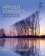 Applied Statistics | 9781412991346, Boeken, Studieboeken en Cursussen, Verzenden, Nieuw