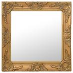 vidaXL Wandspiegel barok stijl 50x50 cm goudkleurig, Huis en Inrichting, Woonaccessoires | Spiegels, Verzenden, Nieuw