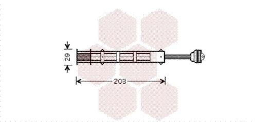 AIRCO DROGER VOOR ALFA ROMEO 147 937 2000-2004, Auto-onderdelen, Airco en Verwarming, Nieuw, Ophalen of Verzenden