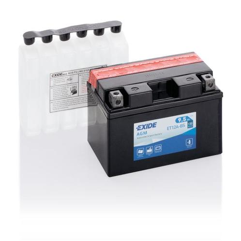 Exide AGM 12V accu | ET12A-BS | 12V 10Ah, Auto-onderdelen, Accu's en Toebehoren, Ophalen of Verzenden
