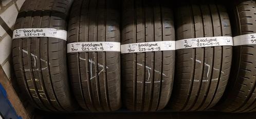 4x 225-45-19 Goodyear Zomer 5.5+5.7mm €70 Per Band 225 45 19, Auto-onderdelen, Banden en Velgen, 19 inch, Zomerbanden, 225 mm