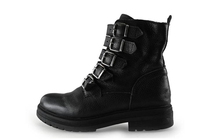 Nelson biker boots in maat 41 Zwart | 25% korting, Kleding | Dames, Schoenen, Zwart, Zo goed als nieuw, Overige typen, Verzenden