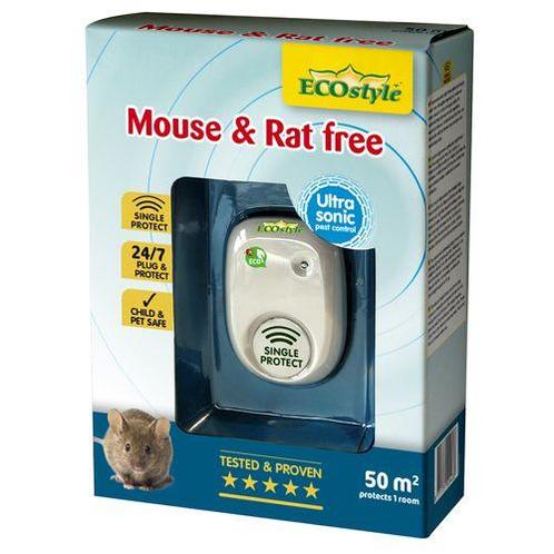 ECOSTYLE MOUSE & RAT FREE 50M² SINGLE PROTECT - 1 KAMER, Diensten en Vakmensen, Ongediertebestrijding