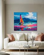 Michael Mey - Vivid Sails - XL, Antiek en Kunst, Kunst | Schilderijen | Modern