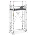 Rolsteiger - uitschuifbare steiger - aluminium - 736 cm, Doe-het-zelf en Verbouw, Steigers, Ophalen of Verzenden, Nieuw