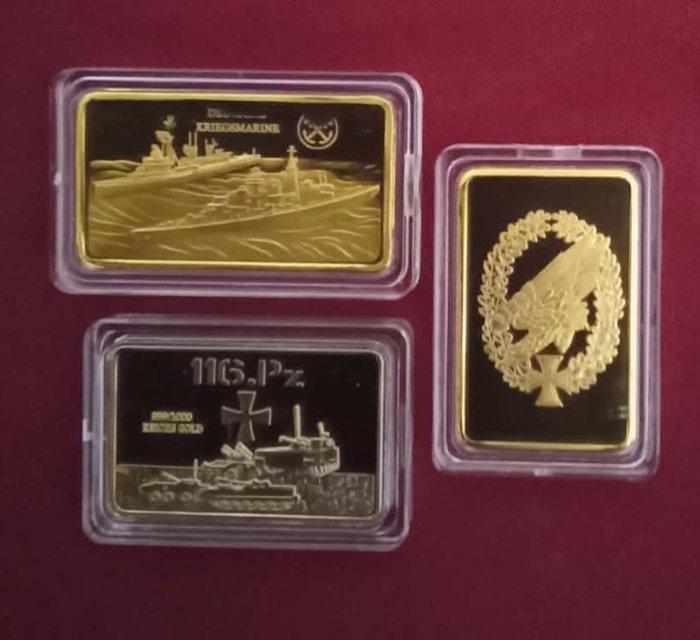 Themacollectie - Historische Collectie 24Ct Vergulde Staven, Antiek en Kunst, Antiek | Speelgoed