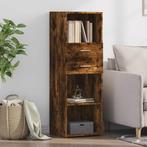 vidaXL buffetkast 40x42,5x124 cm bewerkt hout gerookt, Huis en Inrichting, Kasten | Buffetkasten, Minder dan 50 cm, Verzenden