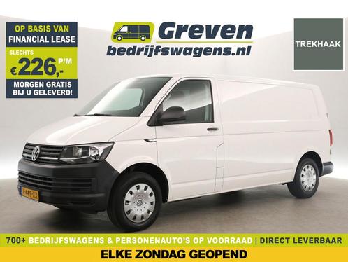 Volkswagen Transporter 2.0 TDI L2H1 140PK Trekh Airco €226pm, Auto's, Bestelauto's, Handgeschakeld, Diesel, Wit, Volkswagen, Verzenden