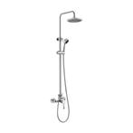 Regendouche Opbouwset Sapho Luka Chroom (incl., Doe-het-zelf en Verbouw, Sanitair, Ophalen of Verzenden, Nieuw, Chroom, Kraan