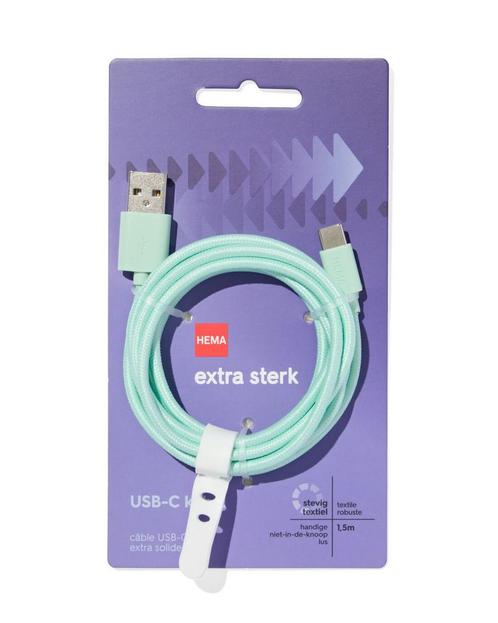 HEMA Laadkabel USB naar USB-C 1.5m, Computers en Software, Overige Computers en Software, Nieuw, Verzenden