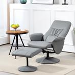 TRUUSK Fauteuilset met Voetenbank - In hoogte verstelbaar -, Huis en Inrichting, Fauteuils, Verzenden, Nieuw