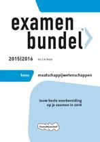 Examenbundel Havo maatschappijwetenschappen 20 9789006636468, Boeken, Filosofie, Verzenden, Zo goed als nieuw