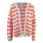 Heartkiss • oranje gestreept vest • S/M, Kleding | Dames, Truien en Vesten, Nieuw, Oranje, Maat 38/40 (M), HeartKiss