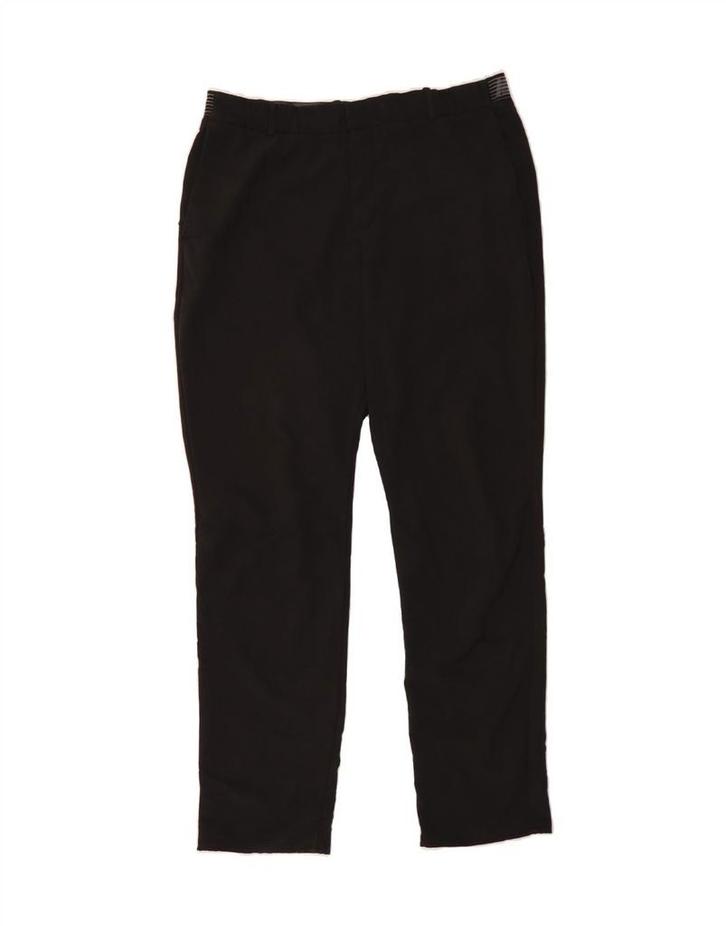 NIKE Mens Straight Chino Trousers W35 L32 Black, Kleding | Heren, Broeken en Pantalons, Verzenden