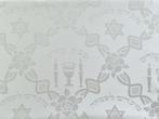 Tafelkleed, wit voor Shabbat of de Bijbelse feestdagen. ..., Huis en Inrichting, Keuken | Textiel, Verzenden, Nieuw