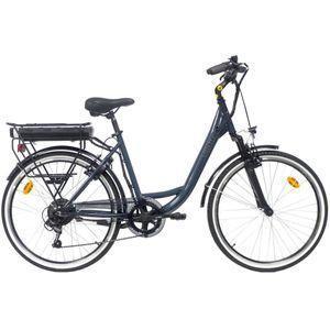 BZB Elektrische Damesfiets 26 Inch Deep Grey 7 Versnellingen, Fietsen en Brommers, Elektrische fietsen, Nieuw, Ophalen of Verzenden