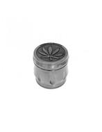 Embossed Kruidengrinder Leaf Zilver, Ophalen of Verzenden, Nieuw