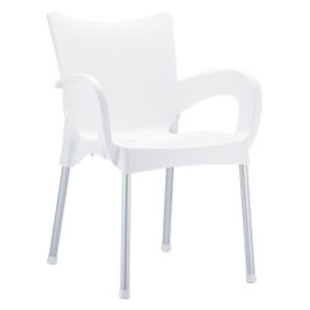 (MDK-105490) Siesta Romeo stoel wit, Huis en Inrichting, Stoelen, Wit, Nieuw, Ophalen of Verzenden