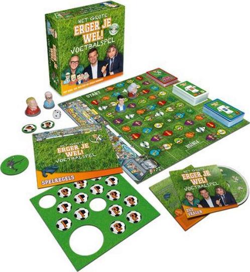 Identity Games Het Grote Erger Je Wel Voetbalspel (Nieuw), Hobby en Vrije tijd, Gezelschapsspellen | Kaartspellen, Nieuw, Verzenden