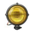 Koplamp | Rond| Zwart| Geel| 60s Style, Verzenden, Nieuw