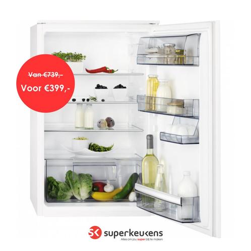 AEG Integreerbare koelkast SKB588F1AS - Superkeukens, Witgoed en Apparatuur, Koelkasten en IJskasten, Nieuw, Ophalen of Verzenden