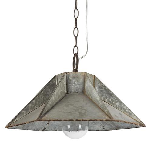 Hanglamp Austin Glazen stolp Binnenverlichting, Huis en Inrichting, Lampen | Hanglampen, Verzenden