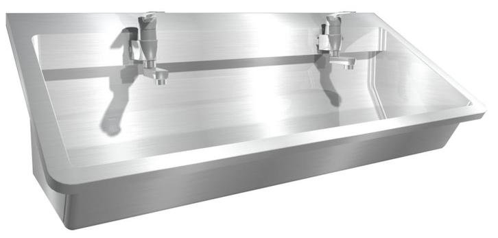 Wastrog | RVS | Inclusief kranen | 4 formaten HorecaTraders, Zakelijke goederen, Horeca | Meubilair en Inrichting, Verzenden