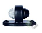 Zijmarkeringslamp Wit - Contour Lamp - 1 LED - 12/24 Volt -, Nieuw, Ophalen of Verzenden, Universele onderdelen