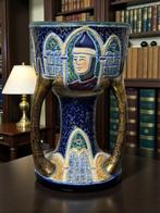 Amphora - Beeld, Vase tripode néo-gothique Art Nouveau - 21