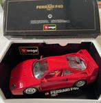 Bburago 1:18 - Modelauto - Ferrari F40 1987 rot No. 3032 -, Nieuw
