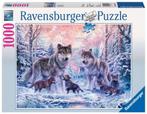 Ravensburger puzzel Arctische Wolven - Legpuzzel - 1000 stuk, Verzenden, Nieuw