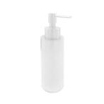 Zeepdispenser Hotbath Cobber Vrijstaand Mat Wit, Ophalen of Verzenden, Nieuw, Chroom, Bad