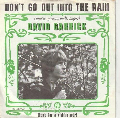 David Garrick - Dont go out into the rain + Theme for a ..., Cd's en Dvd's, Vinyl Singles, Verzenden