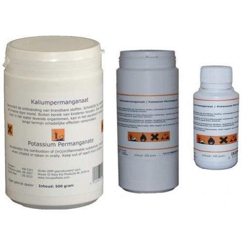Kaliumpermanganaat 50 gram (Visziekten medicijn), Tuin en Terras, Vijver-toebehoren, Overige typen, Nieuw, Ophalen of Verzenden