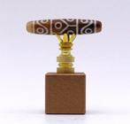 Zeldzame Oude Tibetaanse Agaat 14 Ogen Dzi Amulet met, Nieuw