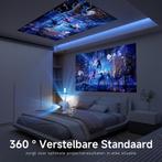 Beamer - Projector - 15000 Lumen - 1080P Full HD - Wit - VIS, Verzenden, Zo goed als nieuw