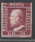 Italiaanse oude staten - Sicilië 1859 - Antichi Stati:, Gestempeld