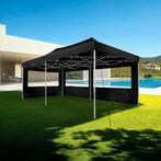 Partytent Viola 3x6 m met 2 zijdelen - zwart, Tuin en Terras, Partytenten, Verzenden, Nieuw
