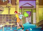 THE REAL GHOSTBUSTERS  Originele animatieproductie Cel -, Nieuw in verpakking