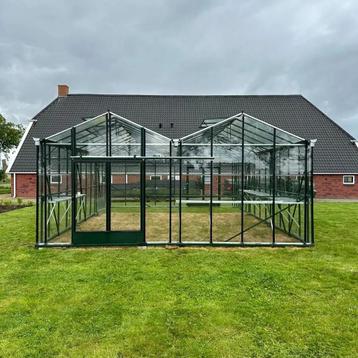 Hobbykas Kweekkas 6,61m x 9m Zwart of Groen INCL MONTAGE beschikbaar voor biedingen