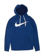NIKE Mens Dri Fit Graphic Hoodie Jumper Small Blue Polyester, Kleding | Heren, Verzenden, Nieuw