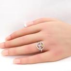Ring - 18 karaat Witgoud - 1.42ct. tw. Gemengde edelstenen -, Sieraden, Tassen en Uiterlijk, Ringen, Nieuw