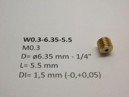 micromotor W0.3-6.35-5.5 wormwiel, Hobby en Vrije tijd, Modeltreinen | N-Spoor, Gelijkstroom, Overige typen, Nieuw, Overige merken