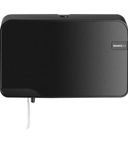 Quartz Black duo toiletrolhouder coreless, Huis en Inrichting, Schoonmaakartikelen, Verzenden