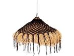 Veiling - SISAL – Handgemaakte Raffia Hanglamp  - Boho, Huis en Inrichting, Lampen | Hanglampen, Nieuw