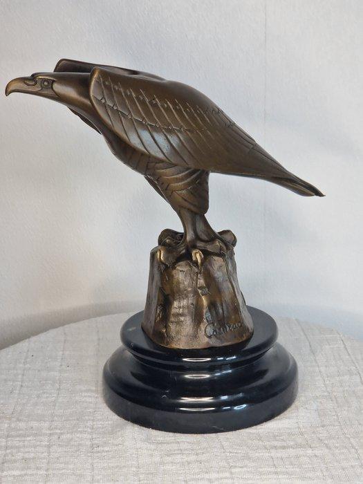 Coenrad - Beeld, Bronzen adelaar - 21 cm - Brons, Antiek en Kunst, Curiosa en Brocante