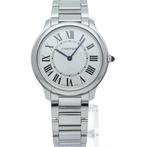 Cartier - Ronde Must de Cartier - WSRN0034 - Unisex - 2020+, Sieraden, Tassen en Uiterlijk, Horloges | Heren, Nieuw