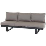 Siena Garden Avenia Bank 3-zits antraciet / taupe -, Ophalen of Verzenden, Nieuw